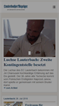Mobile Screenshot of lauterbacher-anzeiger.de
